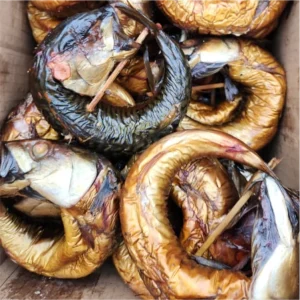 Nigerian Smoked Mackerel (Titus)  Fish